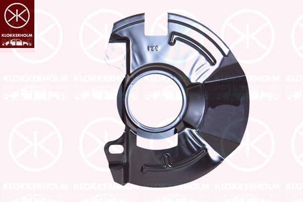 Захист Гальмівного Диска Передній Лівий Hyundai Getz 2002-2005, 51755-1C000, 51755-1C050, 517551C050-DS