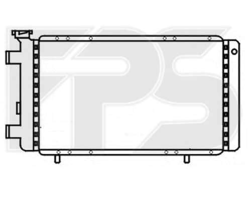 Радіатор Охолодження Renault Trafic 1981-2001, 77 00 657 109, 77 00 720 232, 7700657108