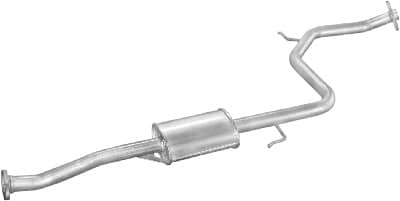 Глушник Посередені Mazda 323 1995-1998, Z50940300, Z50940300B, Z50940300C, Z535-40-300, Z551-40-300, Z551-40-300A, Z553-40-300