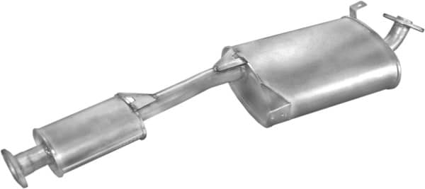 Глушник Посередені Nissan Terrano 1987-2006, 20100-80G00, 20100-80G07, 20100-80G07KE