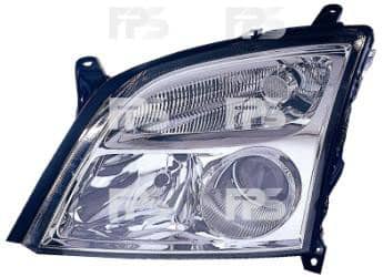 Фара Передня Передня Права Opel Vectra 2002-2005, 1216120, 93171429