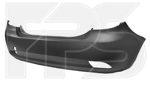 Бампер Задній Правий Kia Ceed 2007-2009