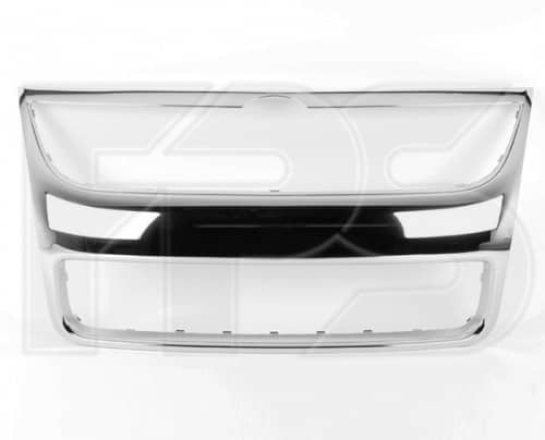 Решітка Пластикова Передня Права Volkswagen Touareg 2007-2009