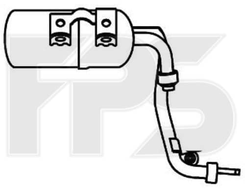 Осушувач кондиціонера FORD C-MAX 2003-2007