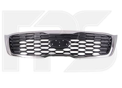 Решітка Радіатора Пластикова Передня Права Kia Sorento 2018-2020