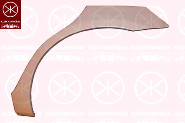 Ремчастина Металева Задня Ліва Nissan Micra 2003-2010