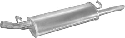 Глушник Задній Opel Vectra 1988-1995, 852055, 852324, 852881, 852966, 90280231, 90349965, 90398993, 90448261