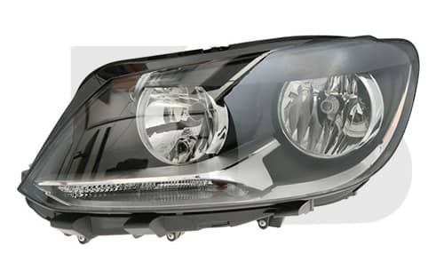 Фара Передня Передня Права Volkswagen Caddy 2010-2015, 1T1941006D, 1T1941006E, 1T1941006F, 1T1941006G, 1T1941006H