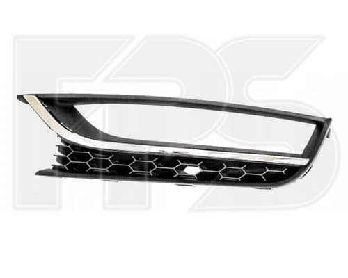 Решітка Пластикова Передня Ліва Volkswagen Passat 2011-2015