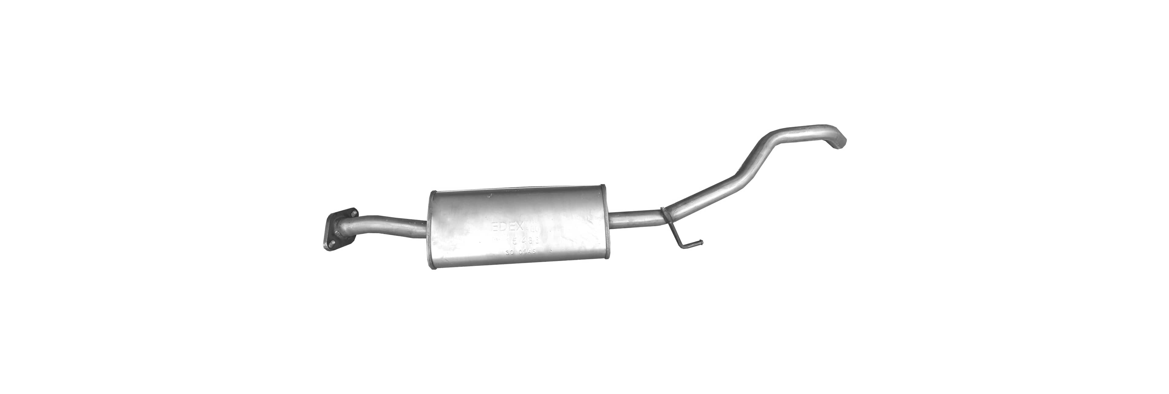 Глушник Посередені Nissan Micra 2003-2010, 20300-BC02B, 20300BC02C
