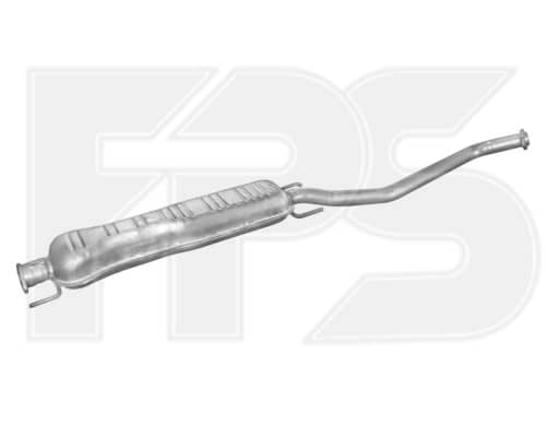 Глушник Посередені Opel Vectra 1995-1999, 24422460, 58 52 897, 8 52 393, 90500117