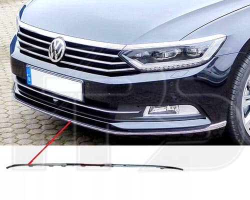 Полоска Пластикова Передня Права Volkswagen Passat 2015-2019