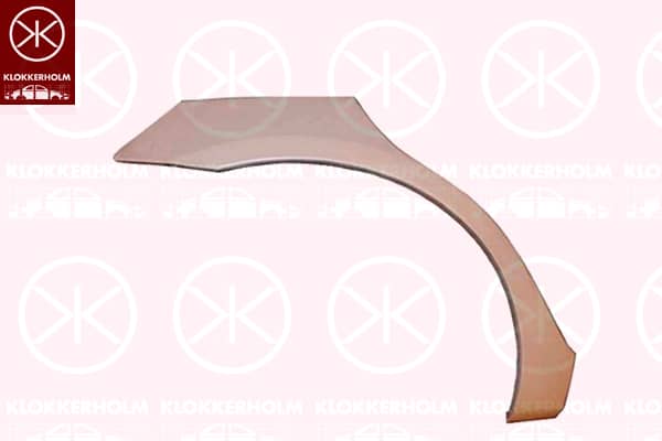 Ремчастина Металева Задня Права Nissan Micra 2003-2010