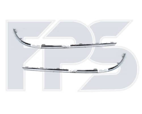 Накладка Бампера Задня Ліва Volkswagen Passat 2005-2010, 3C5807459A, 3C5807459A2ZZ