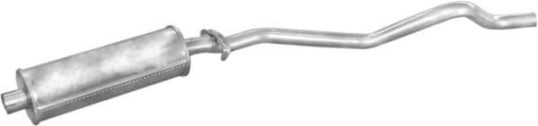 Глушник Посередені Opel Kadett 1985-1991, 852062, 852238, 854185, 90200513, 90399030