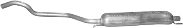 Глушник Посередені Opel Zafira 2005-2014, 13141029, 13157764, 5852232, 5852294