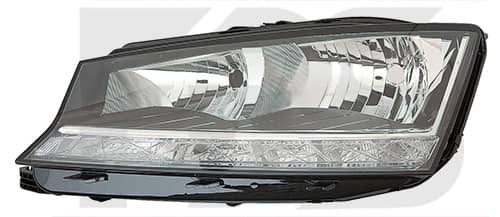 Фара Передня Передня Ліва Skoda Fabia 2018-2021, 6V1941015D, 6V1941017D