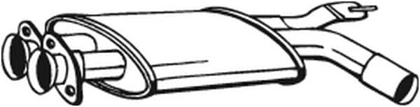 Глушник BMW 5 1988-1997