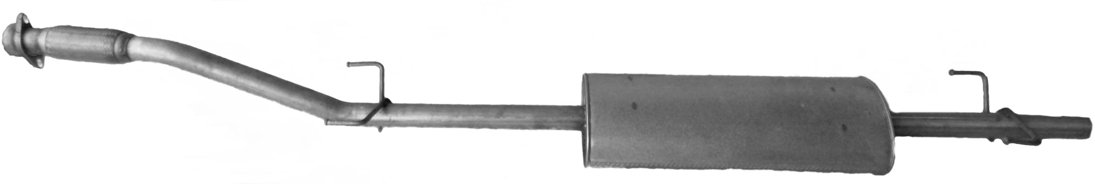 Глушник Посередені Mercedes-Benz Sprinter 1995-2000, 9014900719, 9014901319, 9014901519, 9014902019