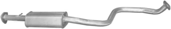Глушник Посередені Chevrolet Tacuma 2000-2008, 96264044