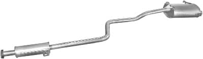 Глушник Посередені Suzuki Swift 1989-1996, 1430062E10, 1430065B20, 14300-65E10, 14300-65E30, 14300-66E00