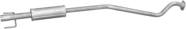Глушник Посередені Opel Astra 1998-2009, 24423015, 5852069, 5852109, 90572299