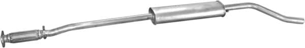 Глушник Посередені Fiat Punto 1999-2003, 46757979, 46757982