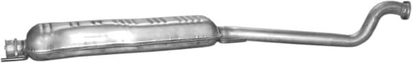 Глушник Посередені Opel Astra 1998-2009, 852553