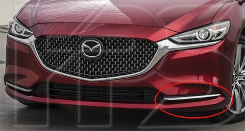 Кріплення Пластикове Передня Ліва Mazda 6 2018+