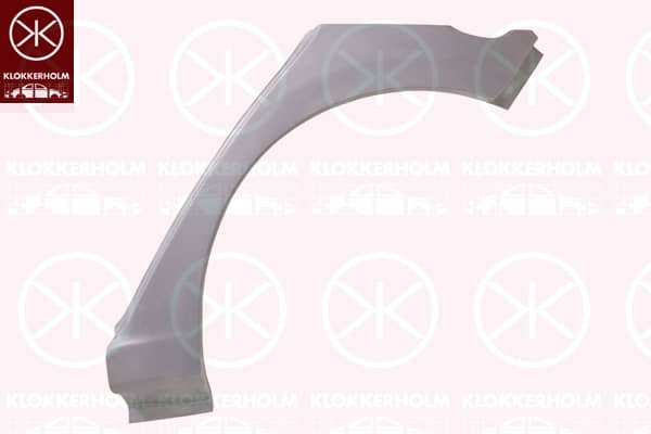 Ремчастина Металева Задня Ліва Mazda 2 2007-2011