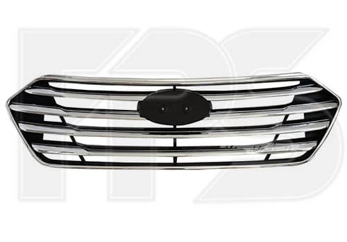 Решітка Пластикова Передня Права Hyundai Grand Santa FE 2012-2016