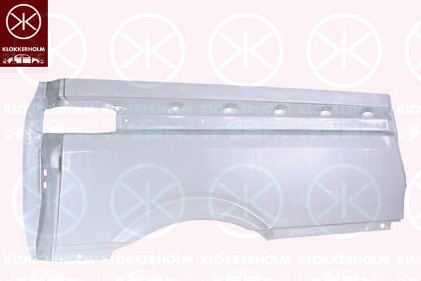 Ремчастина Металева Задня Ліва Mercedes-Benz Viano 2003-2010