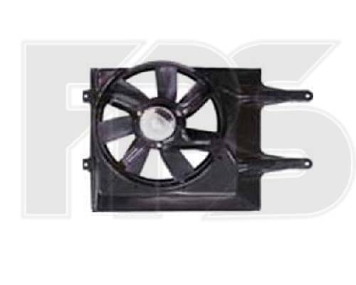 Вентилятор Радіатора (в Зборі) Seat Ibiza / Cordoba / Inca 1993-1999, 191959455AF, 1H0959455B, 1H0959455D, 1H0959455E