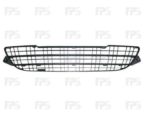 Решітка Пластикова Передня Права Renault Kangoo 2008-2013, 620363336R, 8200436706