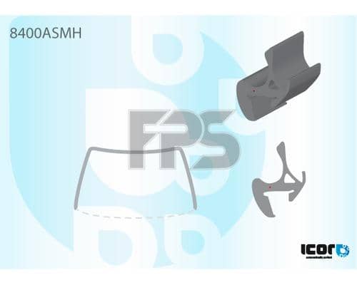 Молдінг Скла Гумовий Toyota Yaris 2011-2014
