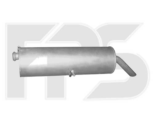 Глушник Задній Citroen C4 2005-2010, 1726VZ, 1730H5, 1726SH