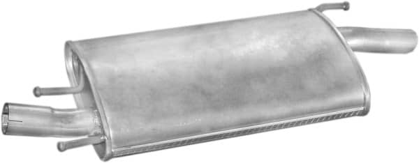 Глушник Задній Ford Fiesta 1996-1999, 1014740, 1044555, 1054592, 1054640, 1065916, 1076391, 1114369, 1E03-40-500, 1E03-40-500C, 1E03-40-500D, 1E04-40-500