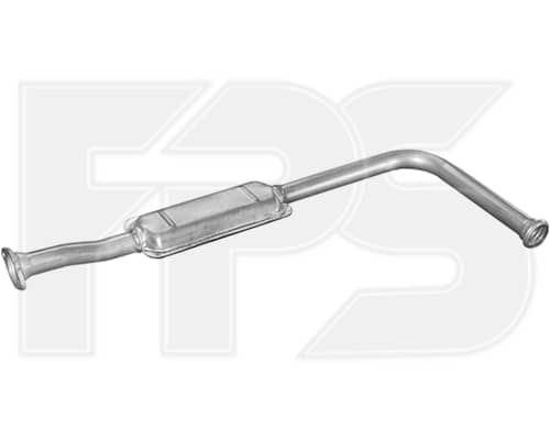 Глушник Посередені Renault Clio 1991-1998, 7700803757, 7700844883, 7700845641