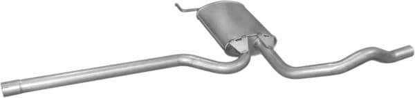 Глушник Посередені Volkswagen Passat 1997-2000, 3B0 253 409, 3B0 253 409 AN, 3B0 253 409 B