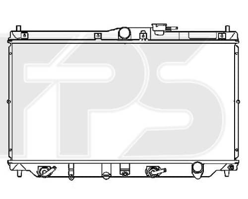 Радіатор Охолодження Honda Accord 1990-1991, 19010P39305, 19010P39901, 19010P39902, 19010P39903, 19010P39905, 19010P45G01, 19010PT0003, 19010PT0004, 19010PT0901, 19010PT0903, 19010PT0905, 19010PT1901, 19010PT1902, 19010PT1903, 19010PT1904, 19010PT1905, 19010PT1906, 19010PT4G51, 19010PT4G52, 19010PT4G54, 19010PT4G56, GRD169, GRD171