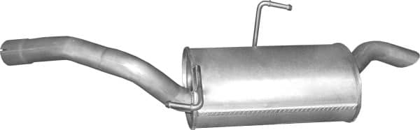 Глушник Задній Citroen Jumpy 2003-2006, 1726HX, 1726NH, 9456188780, 9456202480, 1726HG, 1726NG
