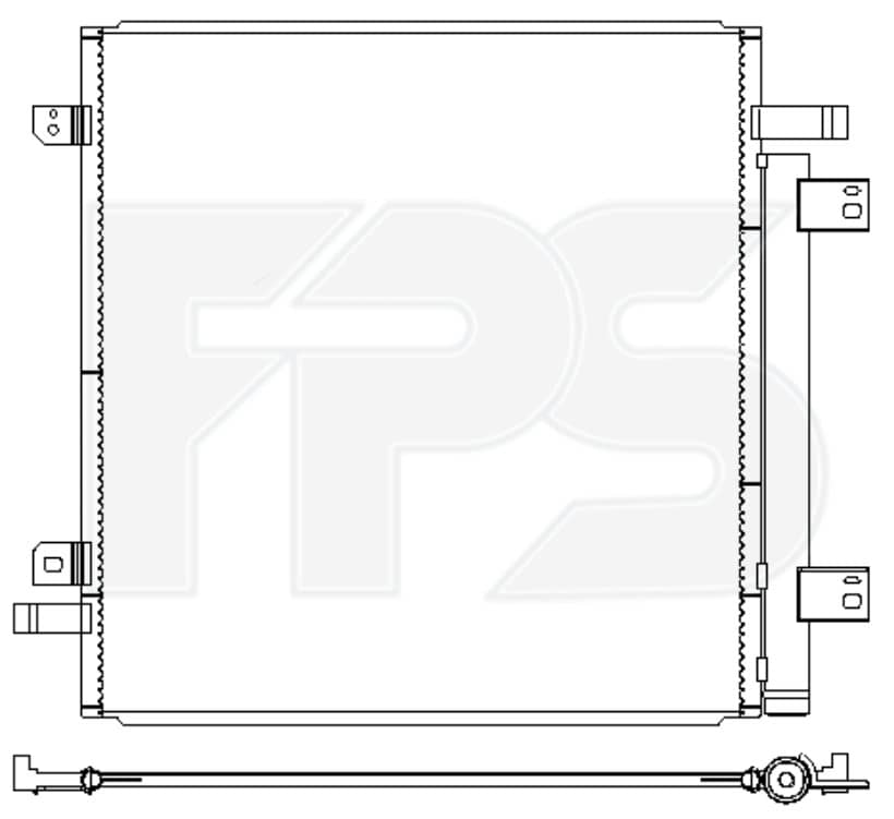 Радіатор кондиціонера Mazda CX-60 2022+, KR9P61480