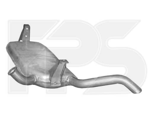 Глушник Задній Renault Laguna 2001-2007, 82.00.256.279