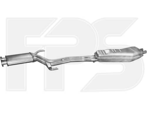 Глушник Посередені BMW 5 1988-1997, 18 10 1 705 760, 18 10 1 744 125, 18 12 1 427 798, 18 12 1 427 801, 18 12 1 723 512