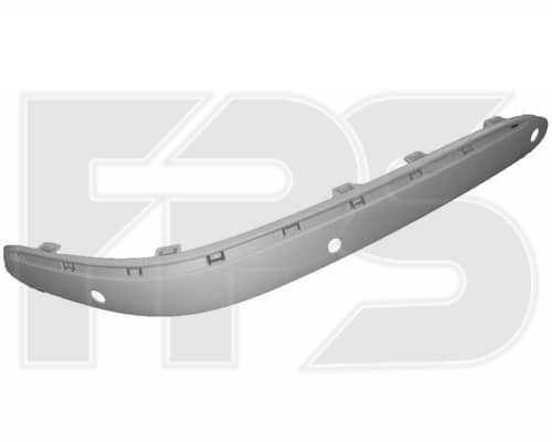 Накладка Бампера Передня Ліва Mercedes-Benz S-Class 2002-2005, 2208850321, 22088503219960, 2208851921, 22088519219999, A2208850321, A22088503219960, A2208851921, A22088519219999