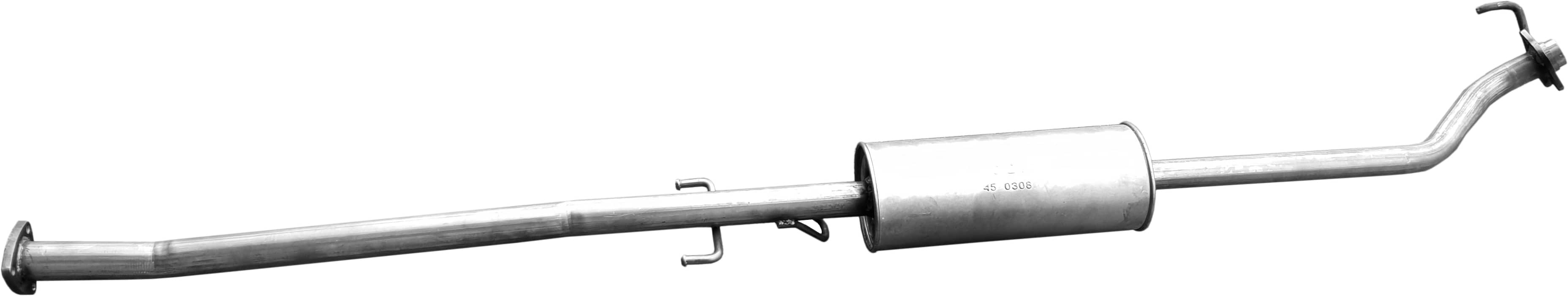 Глушник Посередені Honda CRV 2006-2009, 18220S4N902, 18220S4NE01, 18220S4NE02, 18220SWWE01