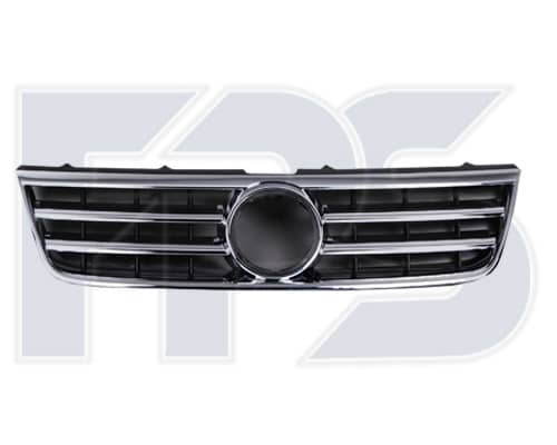 Решітка Радіатора Пластикова Передня Права Volkswagen Touareg 2002-2006