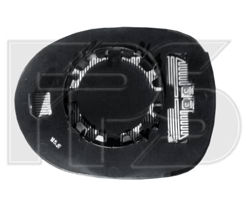 Вкладиш Дзеркала Лівий Honda Civic 2006-2011, 76215SMGE21