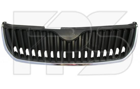 Решітка Пластикова Передня Права Skoda Superb 2009-2013