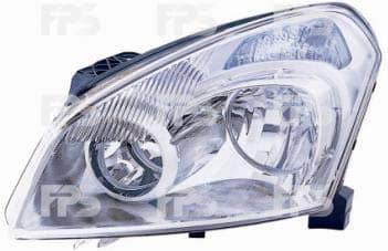 Фара Передня Передня Права Nissan Qashqai 2006-2009, 26010JD900, 26010JD90A, 26010JD90B, 26010JD95A